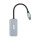 USB-С > USB-A 3.0/USB-C PD/HDMI, 0.14м, сірий (2E-W2680)