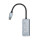 USB-С > USB-A 3.0/USB-C PD/HDMI, 0.14м, сірий (2E-W2680)