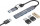 USB Type-C Canyon DS-02 4-в-1 Grey (CNS-TDS02G)