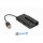 Viewcon USB2.0 to Ethernet 100Mb, 3 port (VE450B) VE 450 B (Black)