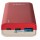 VINGA 10000 MAH QC3.0 PD SOFT TOUCH RED (BTPB3810QCROR)