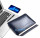 WIWU 16.2 Skin Croco Geniunie Leather Sleeve for MacBook Blue