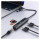 XoKo USB-C 5-in-1 USB 3.0 + USB 2.0 + SD/TF + RJ45 100Mbps silver (XK-AC-350)